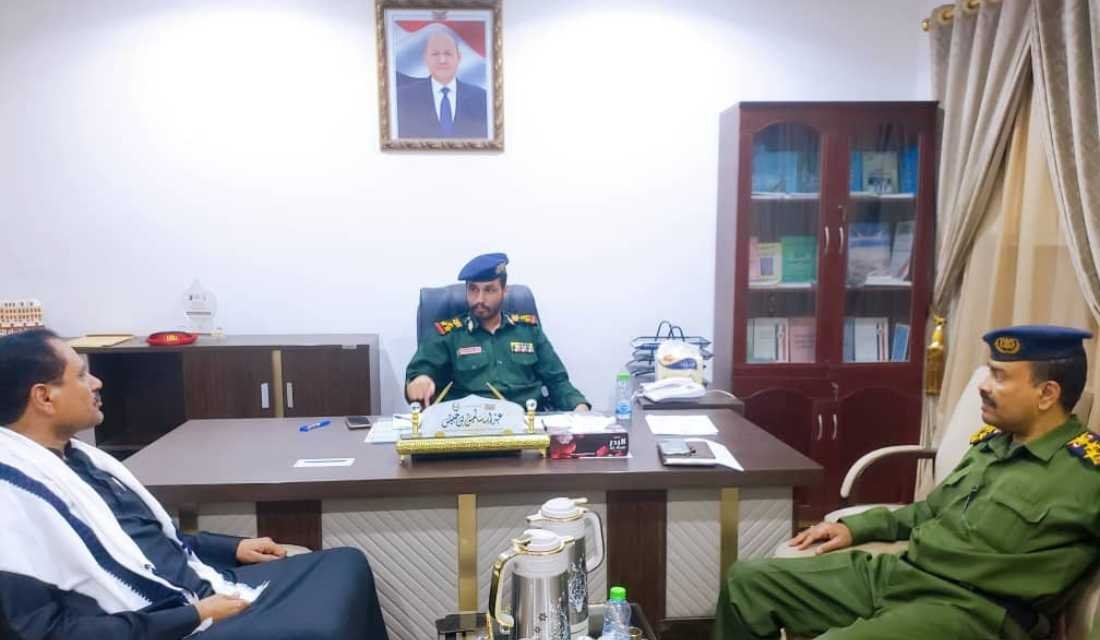 مناقشة سبل تعزيز الأوضاع الأمنية بمديرية ساه Image